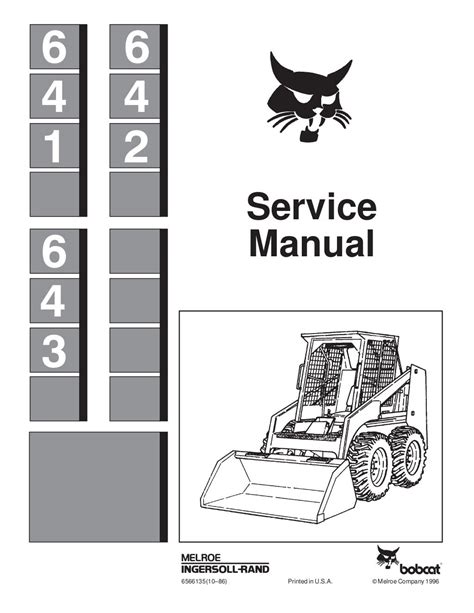 bobcat 642 skid steer specs|642 bobcat operation manual.